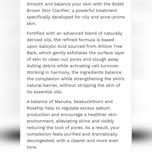 🟠 4 for $25 🟠 BOBBI BROWN REMEDIES SKIN CLARIFIER - Picture 2 of 9